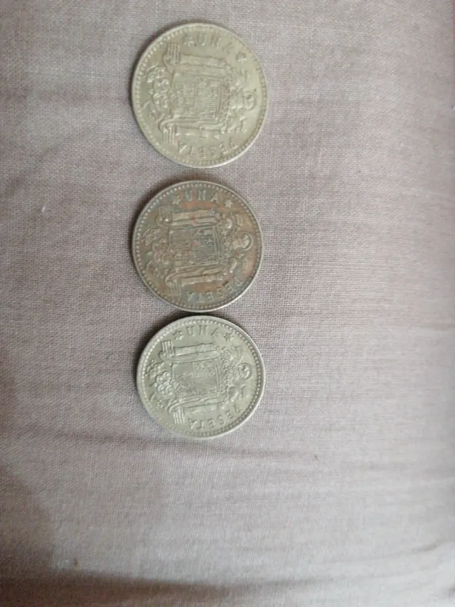 3 Monete Spagnole Peseta