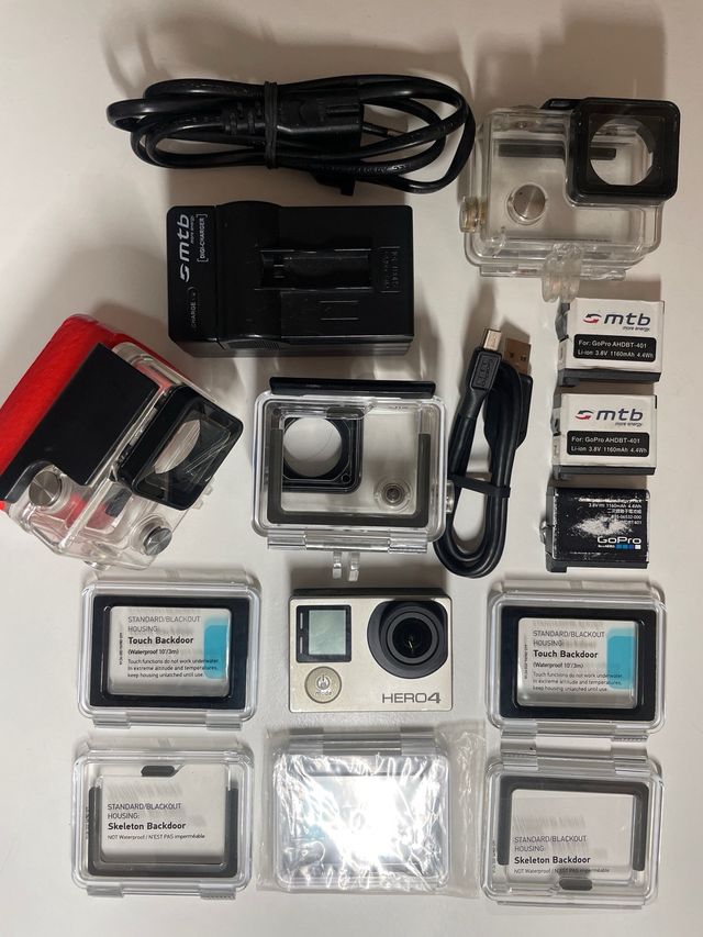 GoPro Hero 4 Cámara + Accesorios