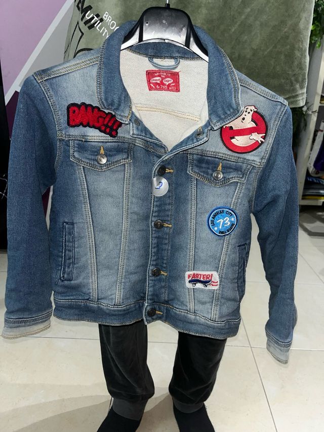 Tejana vaquera con parches