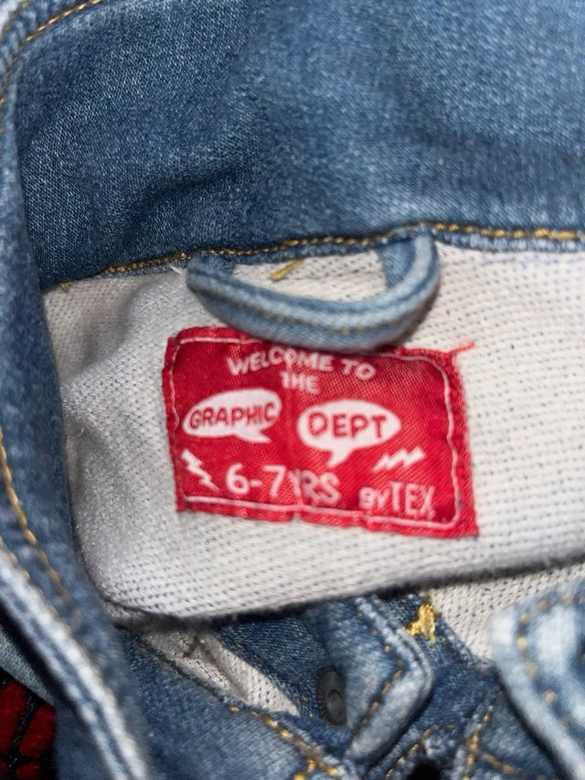 Tejana vaquera con parches