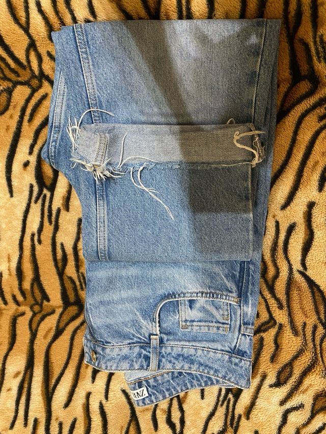 Jeans Zara Azules