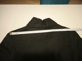 Trench donna nero, taglia L