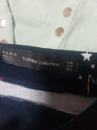 Conjunto Falda S + Jersey M Zara