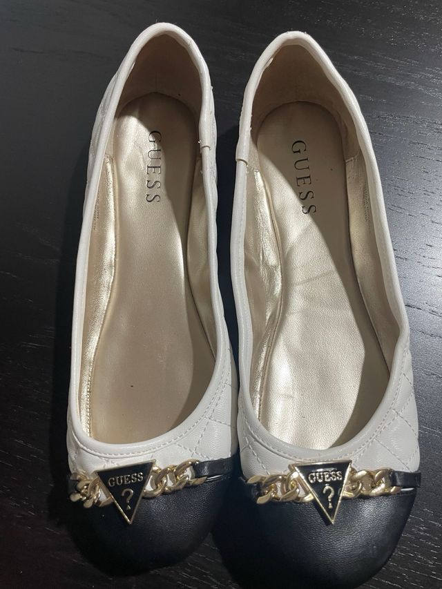 Bailarinas Guess Blancas y Negras