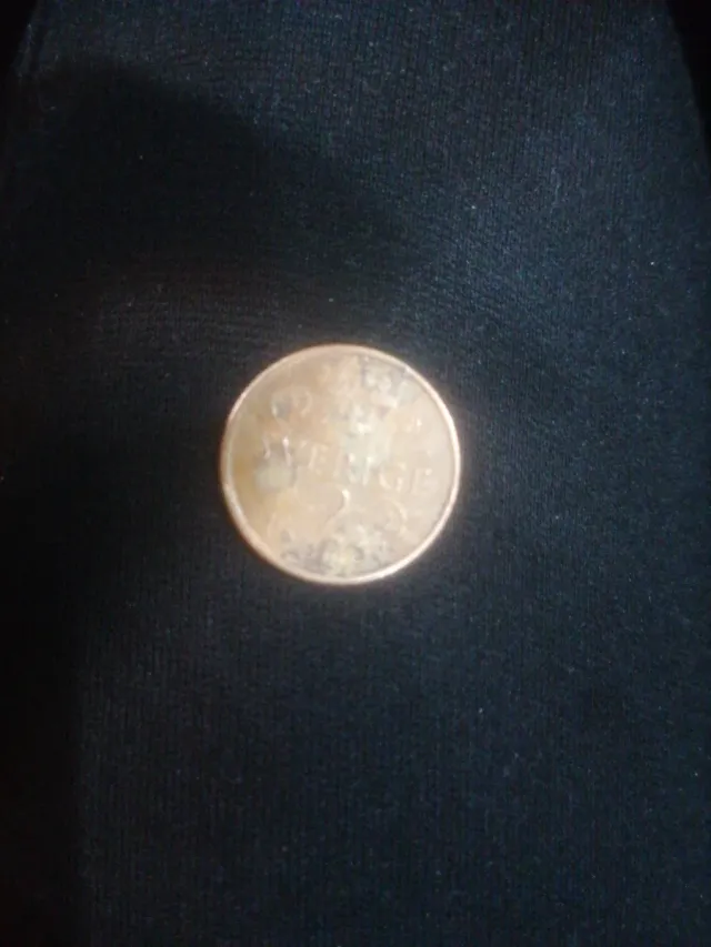 Moneda antigua Suecia