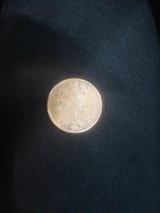 Moneda antigua Suecia