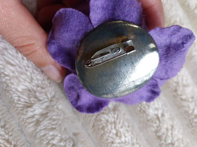 Broche Flor y Tortuga