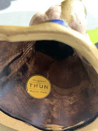 Angelo Thun Ceramica Blu Oro