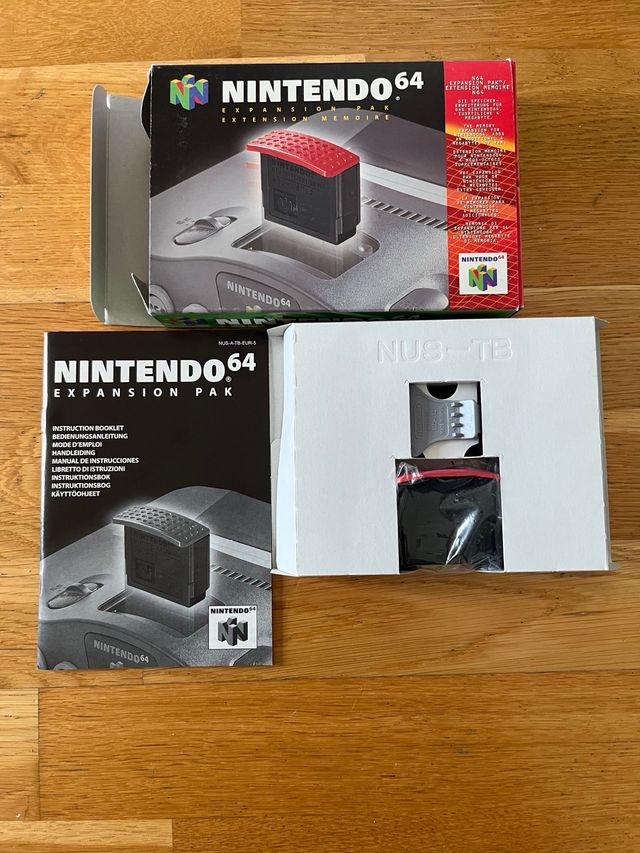 Nintendo 64 Expansion Pak NUEVO