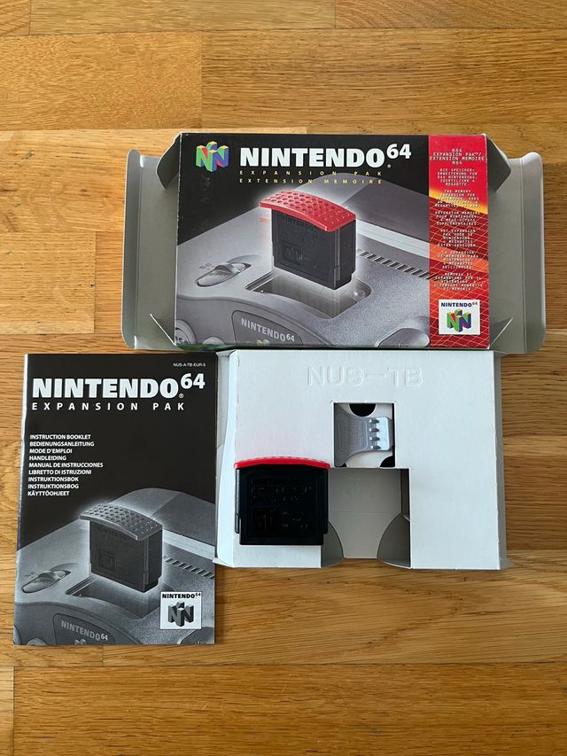 Nintendo 64 Expansion Pak NUEVO