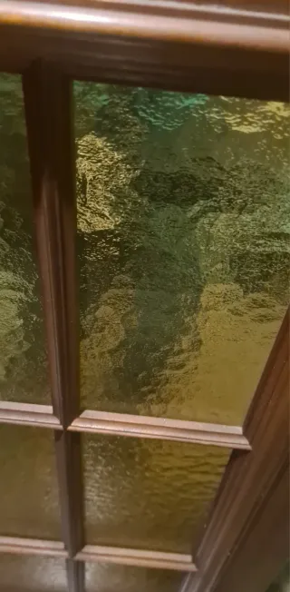 Puertas para vitrina con cristal texturizado