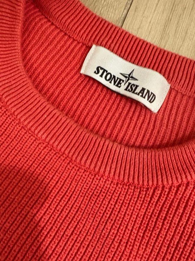 Jersey Stone Island Rojo