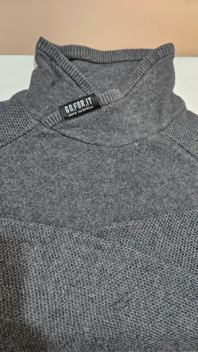 Jersey Zara niño gris 9 años