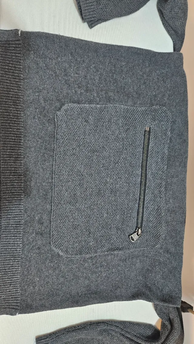 Jersey Zara niño gris 9 años