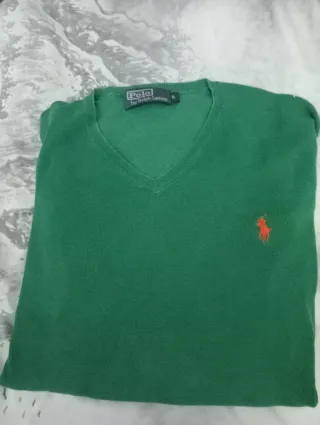 Polo Ralph Lauren Jersey Verde Talla S