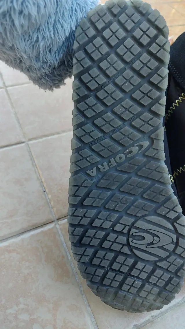 Scarpe da lavoro Cofra nere e gialle