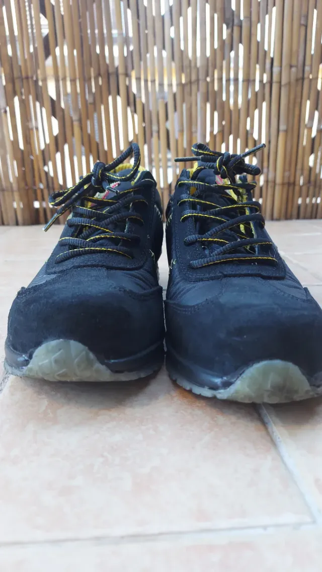 Scarpe da lavoro Cofra nere e gialle