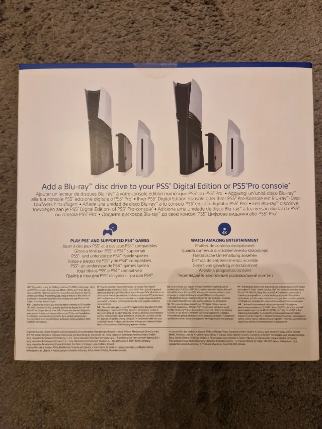 Unidad de Disco PS5 Slim y Pro Nuevo Precintado