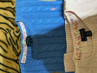 Polo Ralph Lauren Jersey Azul y Rosa Talla L