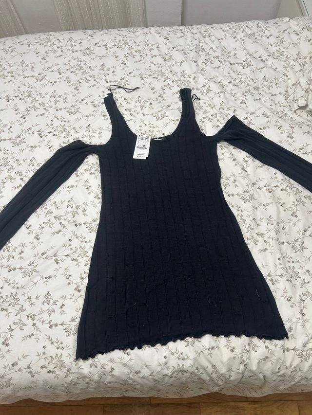 Vestido negro corto