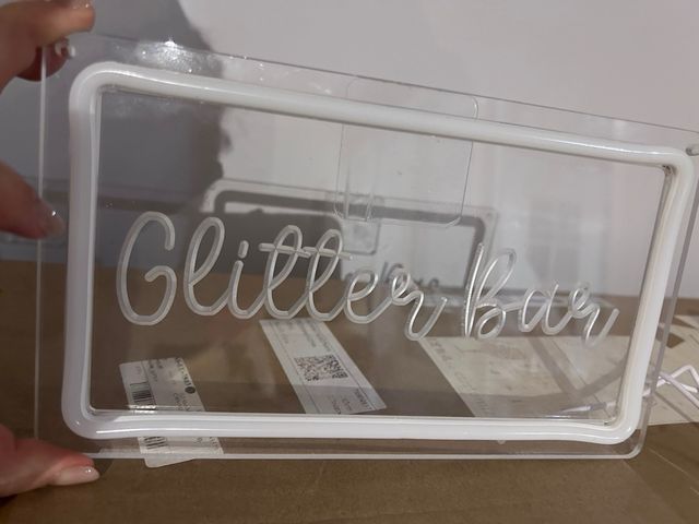 Letrero de neón personalizado