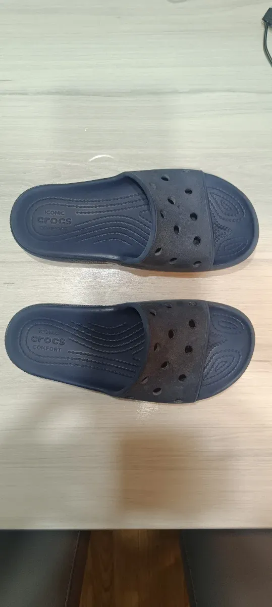 Chanclas Crocs Classic Slide Talla 37/38 Azul