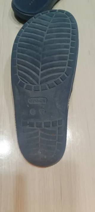 Chanclas Crocs Classic Slide Talla 37/38 Azul