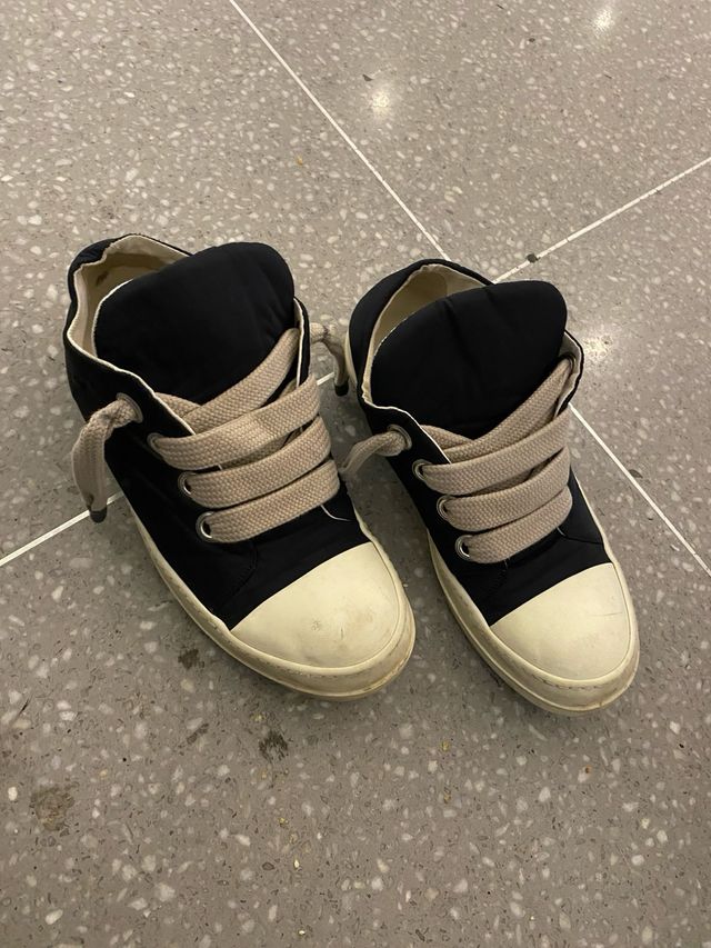 Rick Owens Darkshow Zapatillas Negras Talla