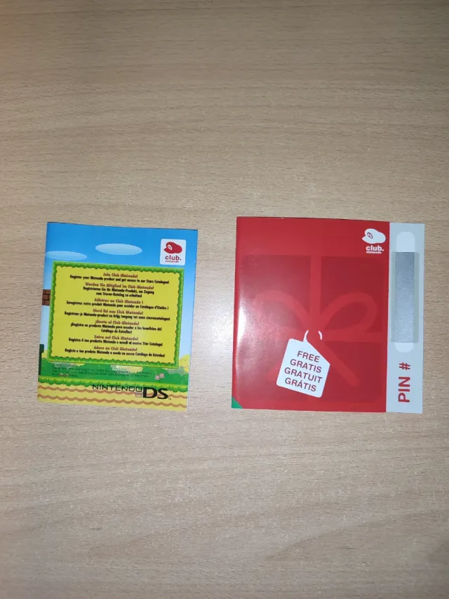 Vecchie Carte Club Nintendo