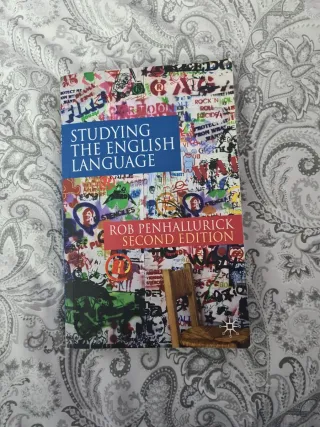 Studying The English Language Rob Penhallurick