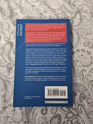 Studying The English Language Rob Penhallurick