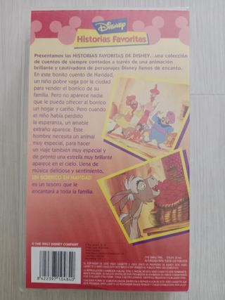 VHS Un Borrico en Navidad (Disney)