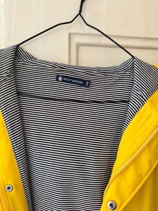 Impermeável Petit Bateau Amarelo XS