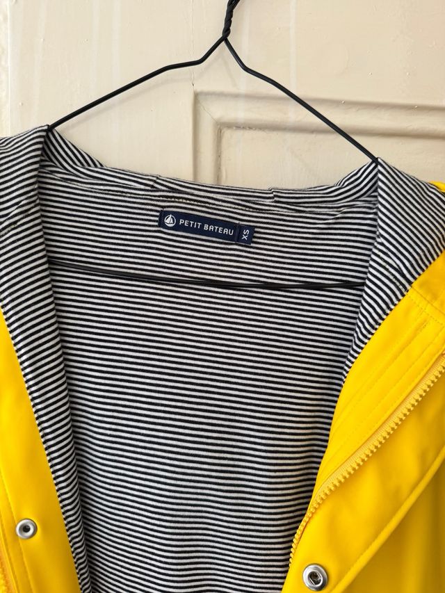 Impermeável Petit Bateau Amarelo XS