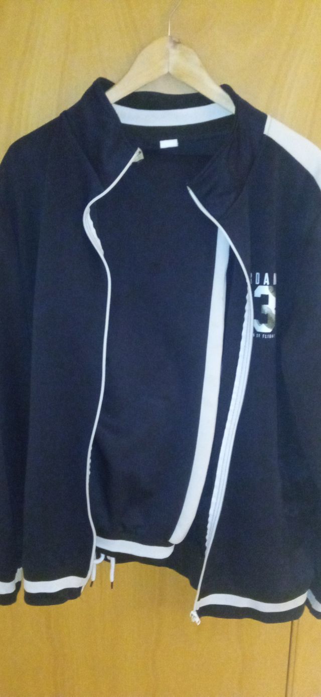 Chándal Jordan Negro y Blanco