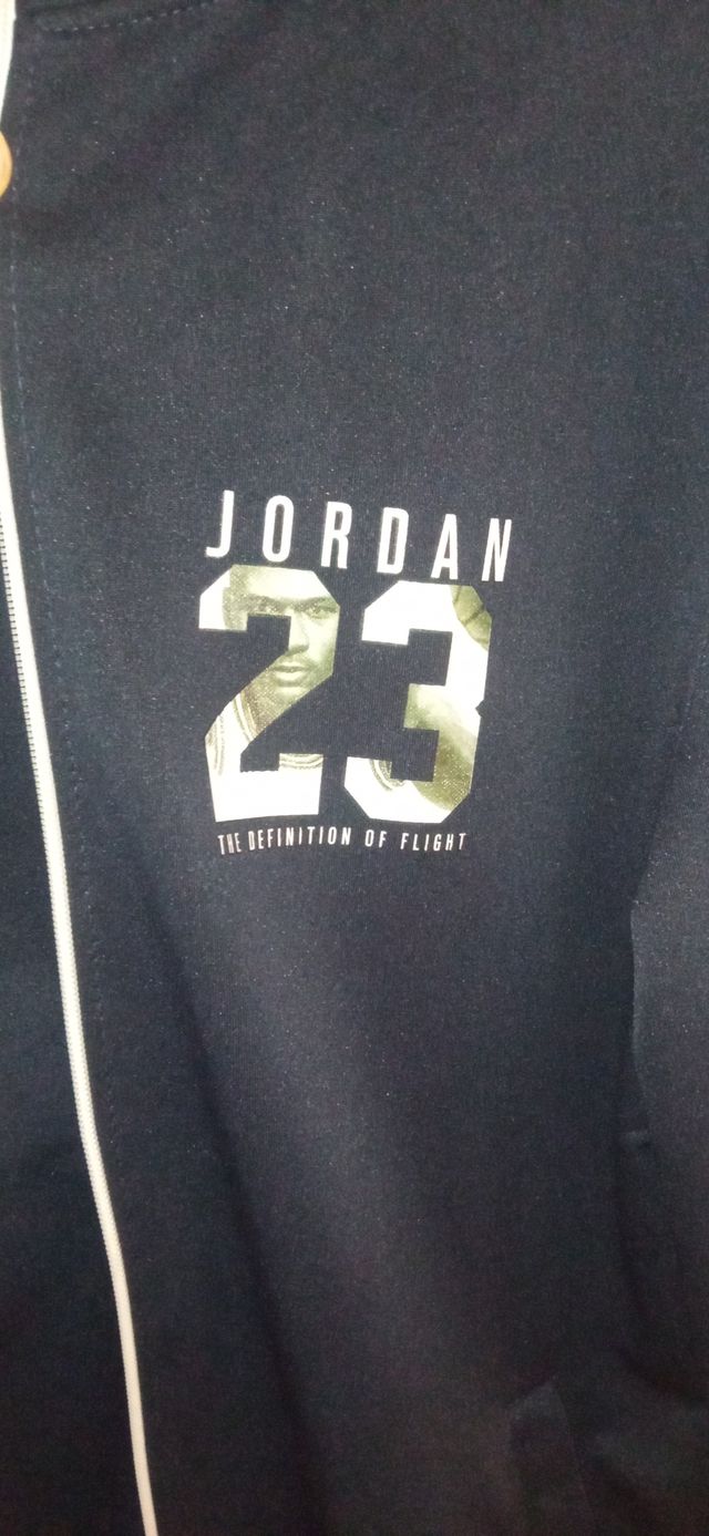 Chándal Jordan Negro y Blanco