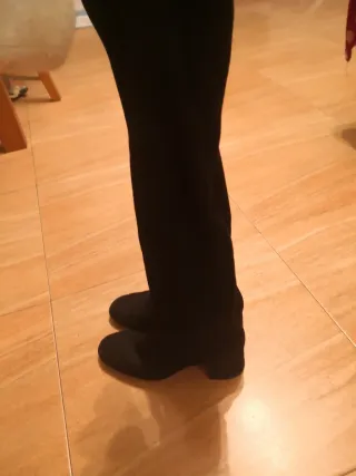 Botas negras de tacón