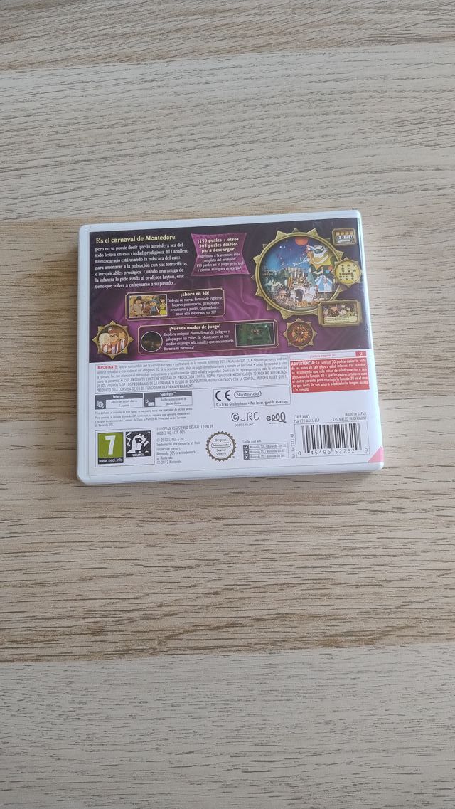 Profesor Layton e la Maschera dei Miracoli 3DS