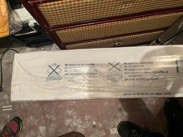 6 Pannelli di gesso 60x60 AENOR INCE