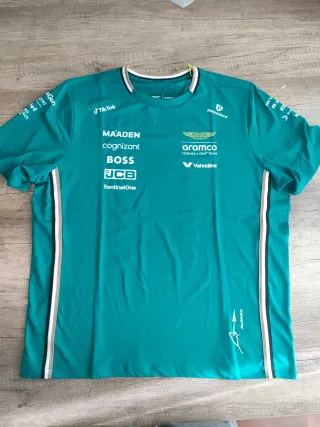 Camiseta Aston Martin Alonso XL 2025 Original