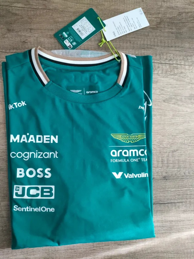 Camiseta Aston Martin Alonso XL 2025 Original