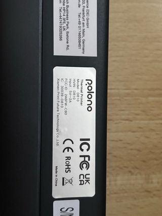 Impresora Térmica Portátil Polono D810