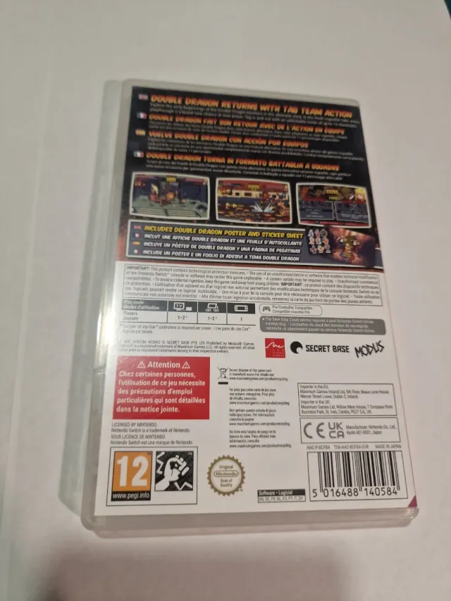 Double Dragon Gaiden Switch