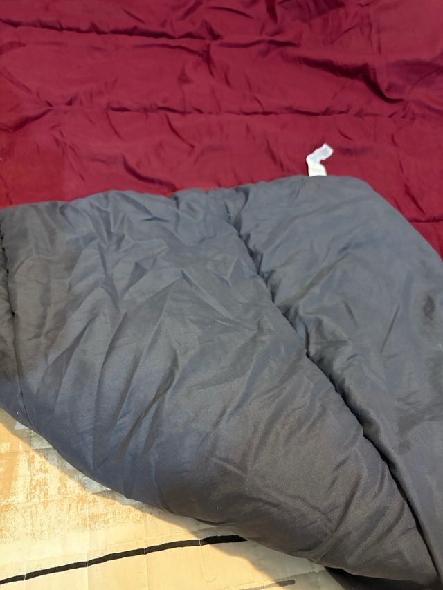 Edredón 150/200 cm morado/rojo