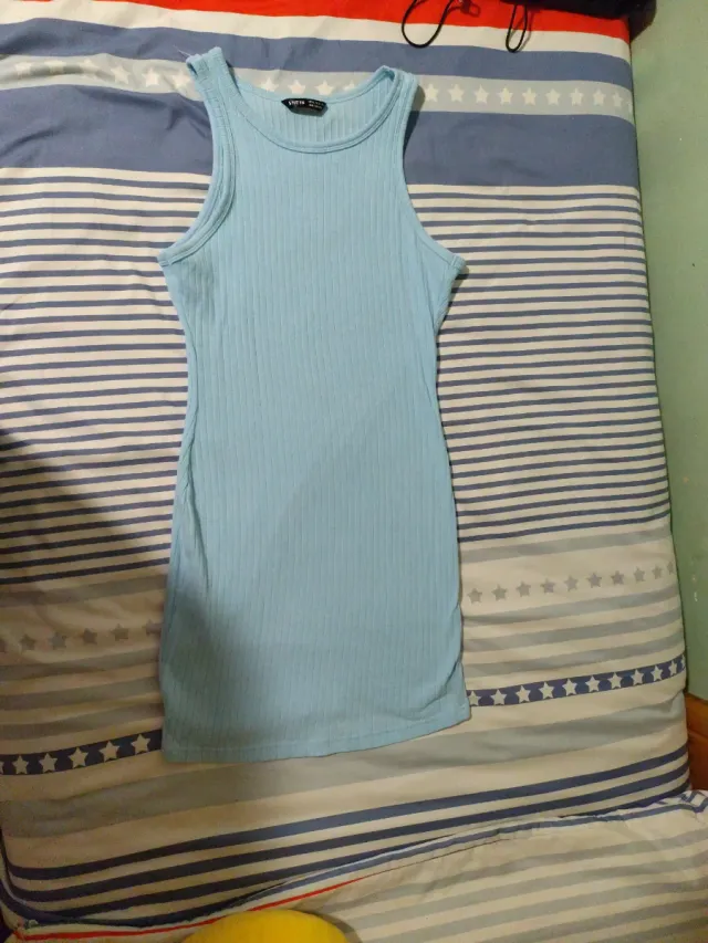 Vestido azul SHEIN talla XS