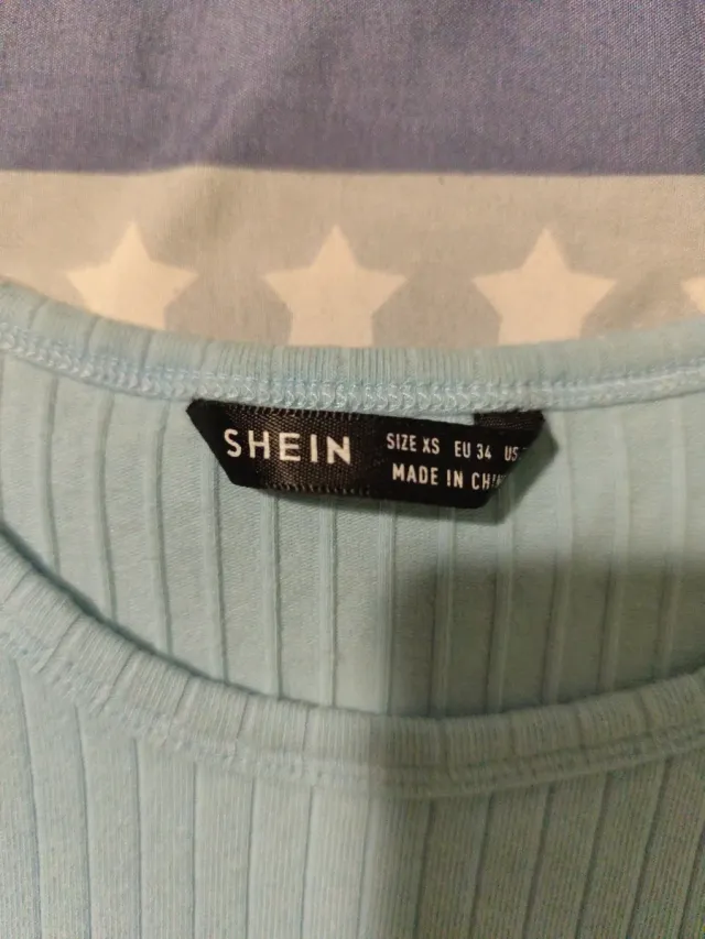 Vestido azul SHEIN talla XS