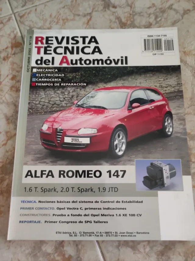 Revista técnica Alfa Romeo