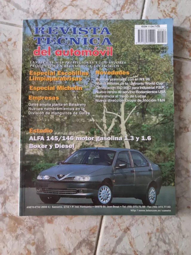 Revista técnica Alfa Romeo