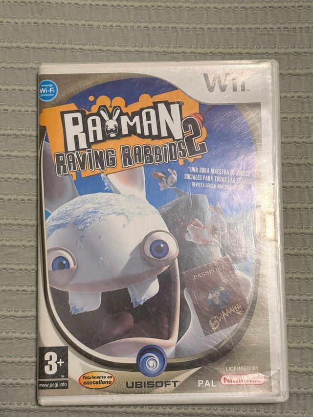 Wii Rayman Raving Rabbids 2