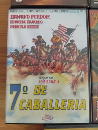 Lote 7 DVD Películas del Oeste